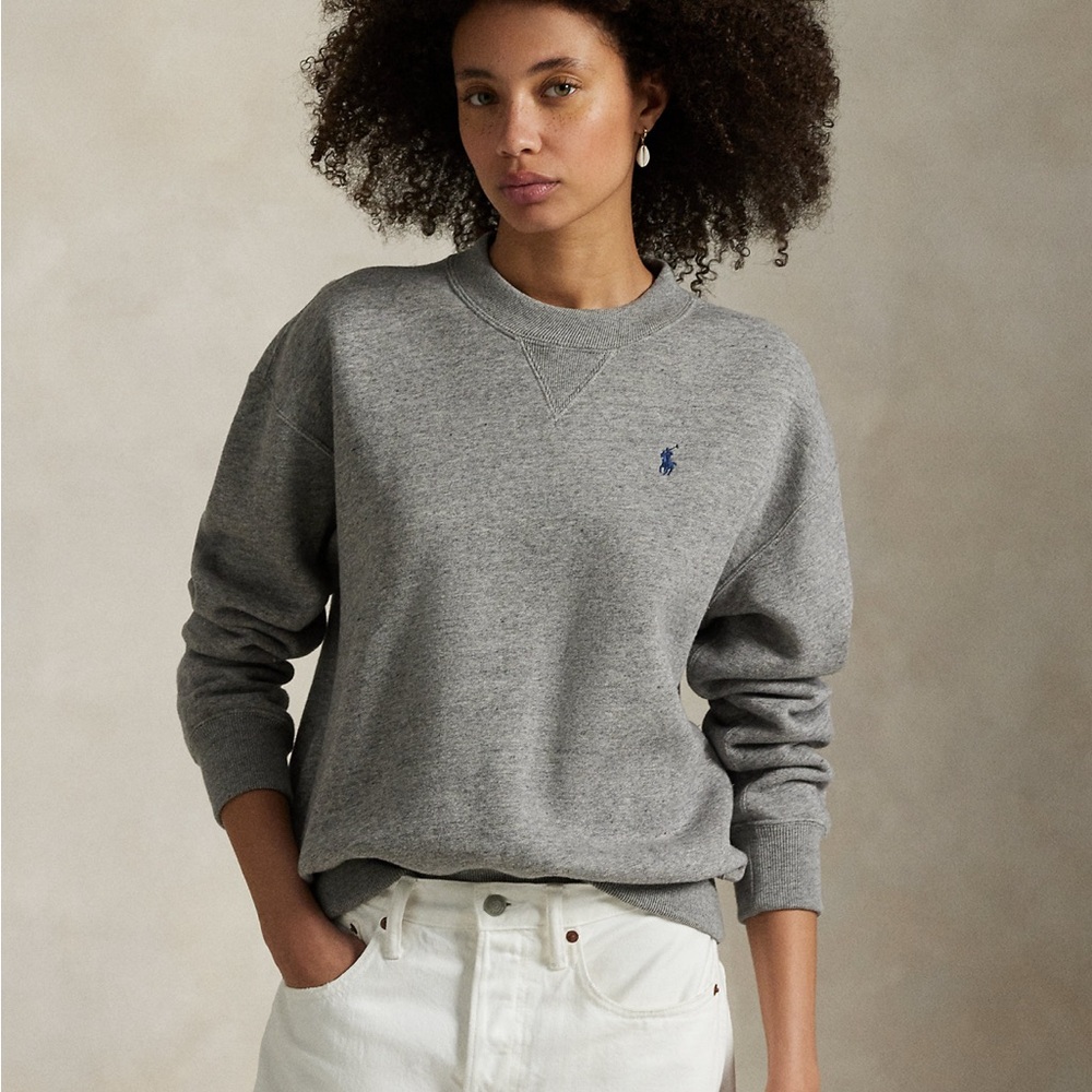 Ralph Lauren Gray Crew Neck Sweatshirt